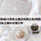 陕西新增18例本土确诊详情公布/陕西新增18例本土确诊详情公布