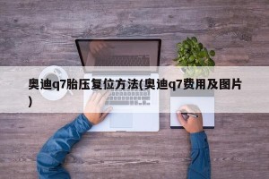 奥迪q7胎压复位方法(奥迪q7费用及图片)