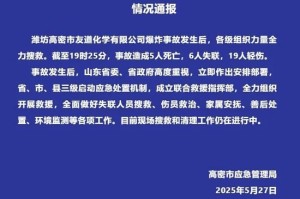 山东一化工车间发生爆炸事故！这家A股公司盘中一度大跌，农药板块集体走强！