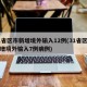 31省区市新增境外输入12例(31省区市新增境外输入7例病例)