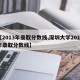 【2013年录取分数线,深圳大学2013年录取分数线】