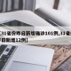 【31省份昨日新增确诊101例,31省份昨日新增12例】