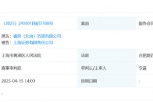 猎头纠纷！上海证券