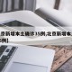 【北京新增本土确诊35例,北京新增本土病例36例】