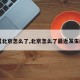 【北京怎么了,北京怎么了最近发生的】
